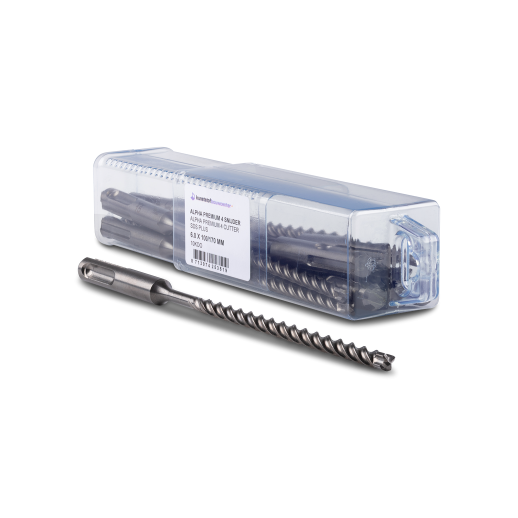 SDS+ Alpha Premium (universeel) 6,0x100/170 mm (bestelnr. 0858)