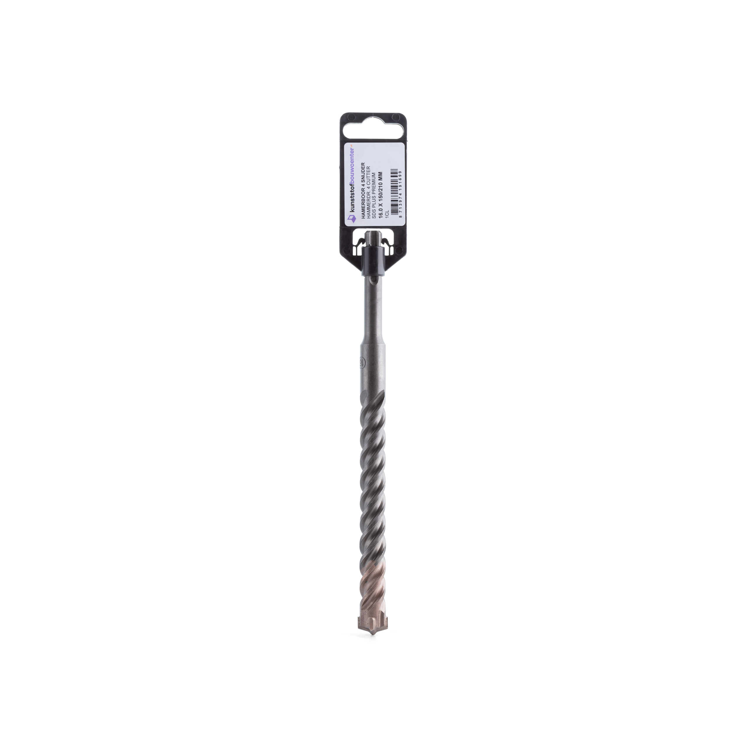 SDS+ Premium PGM Hamerboor 4-snijder 16,0x150/210 mm (bestelnr. 0864)