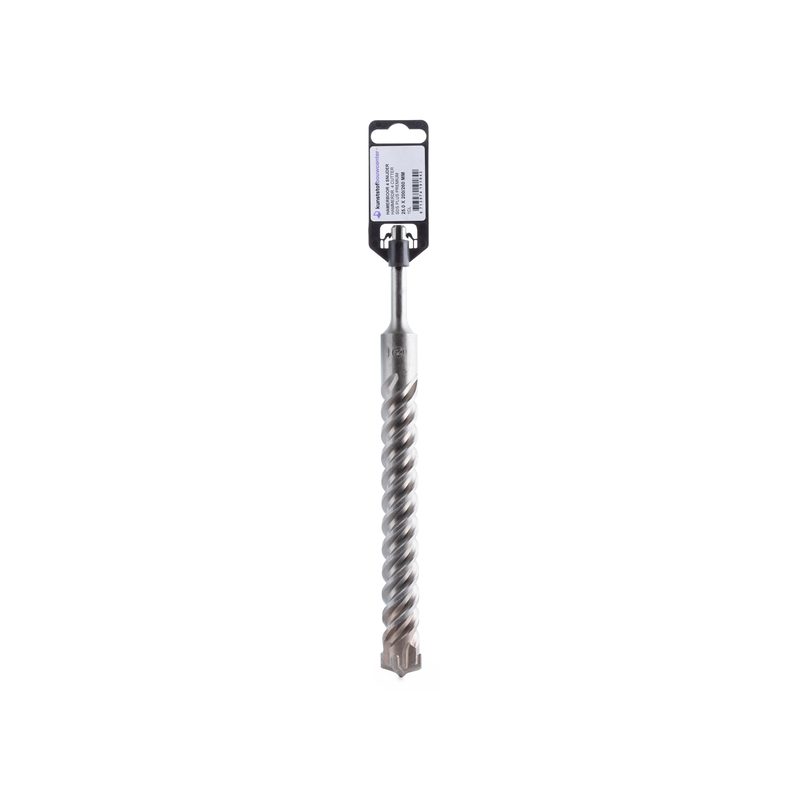 SDS+ Premium PGM Hamerboor 4-snijder 25,0x200/260 mm (bestelnr. 0869)