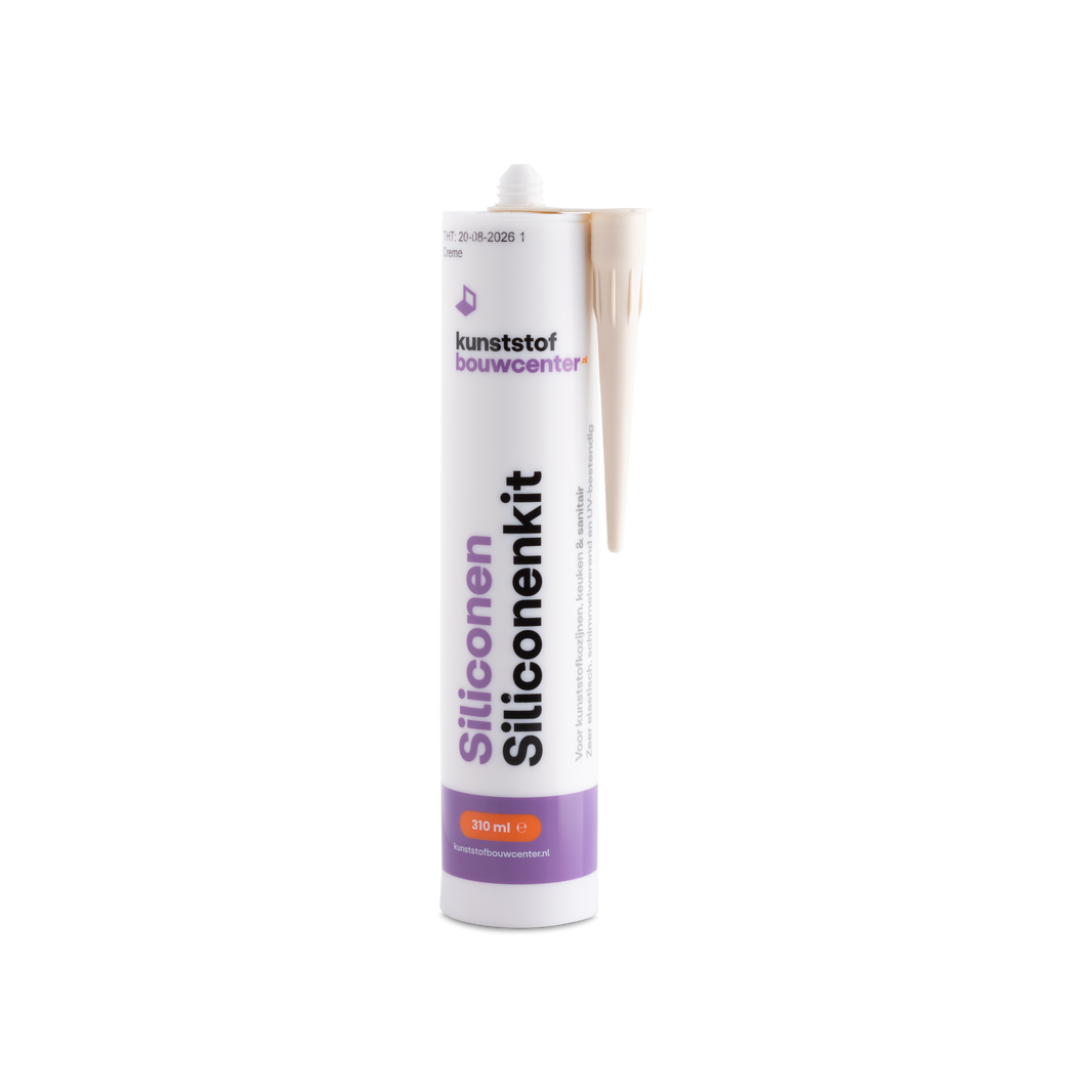Siliconen kit 310 ml - crème (bestelnr. 0971)