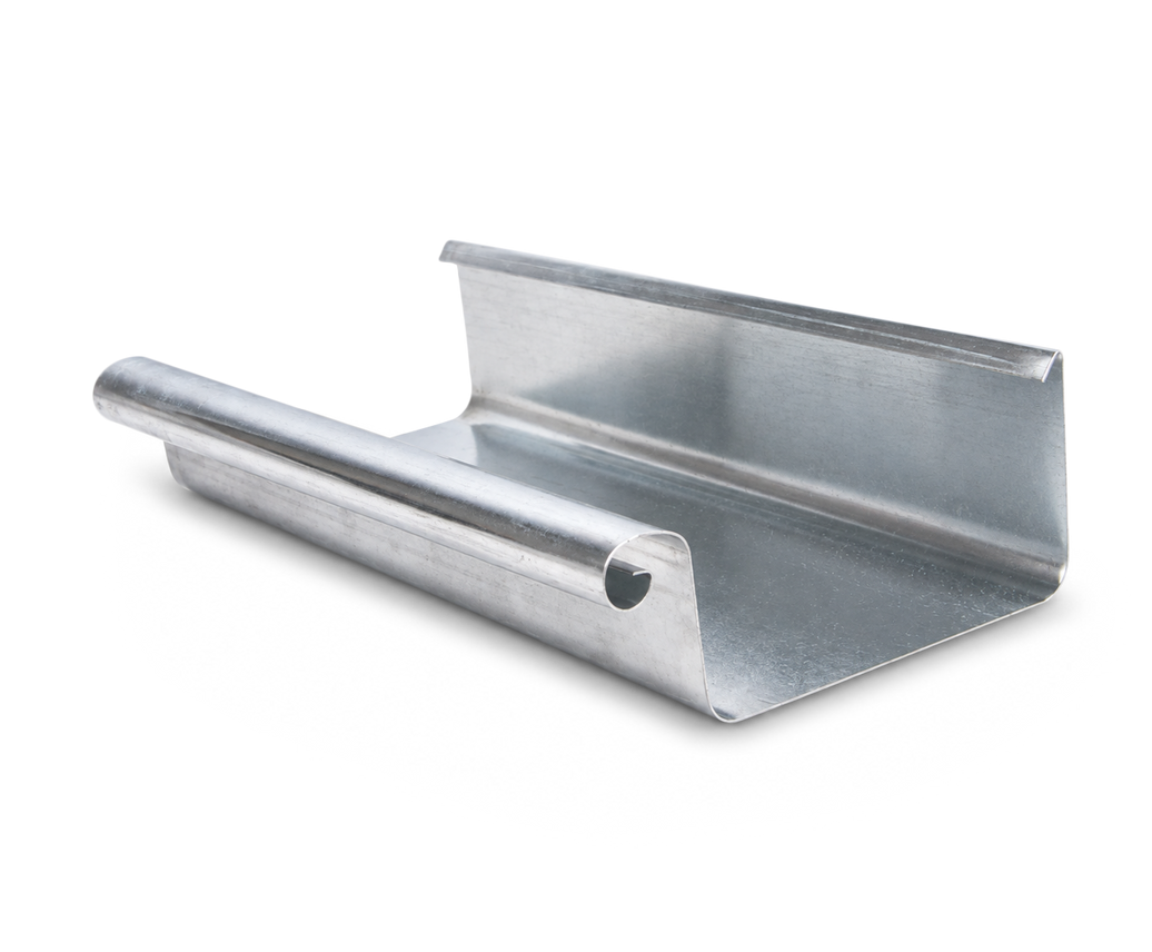 Bakgoot zink B44 (0,8 mm × 3 mtr) (bestelnr. 0550)