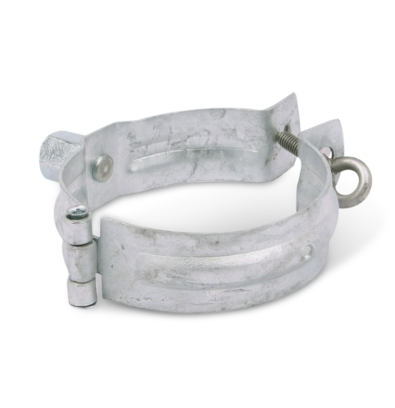 HWA-beugel gegalvaniseerd met M8-M10 moer (Ø80 mm) (bestelnr. 0578)