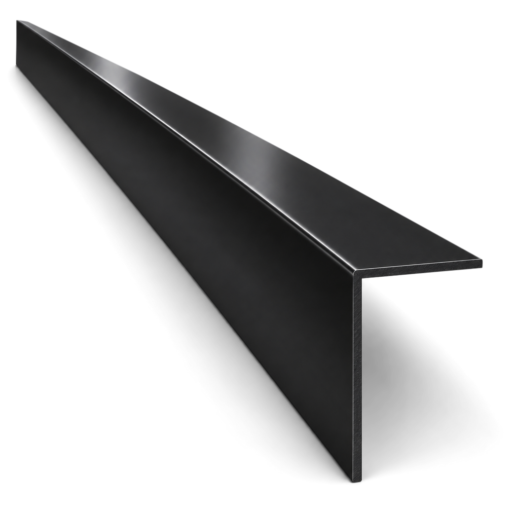 KBC Duraline hoekprofiel 160x80x3x5800 mm - zwart (bestelnr. 0720)