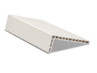KBC Duraline kunststof kamerhoek 30x80x5800 mm antraciet nerf (bestelnr. 0705)