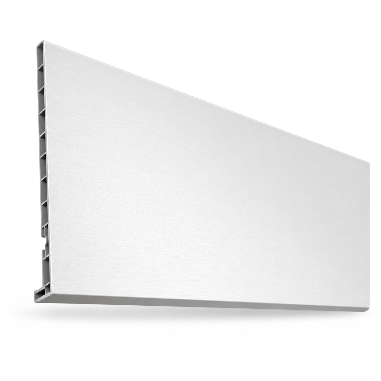 KBC Duraline boeiboord dakrand (holle kamers) 295 mm nerf (6000 mm) (bestelnr. 0474)